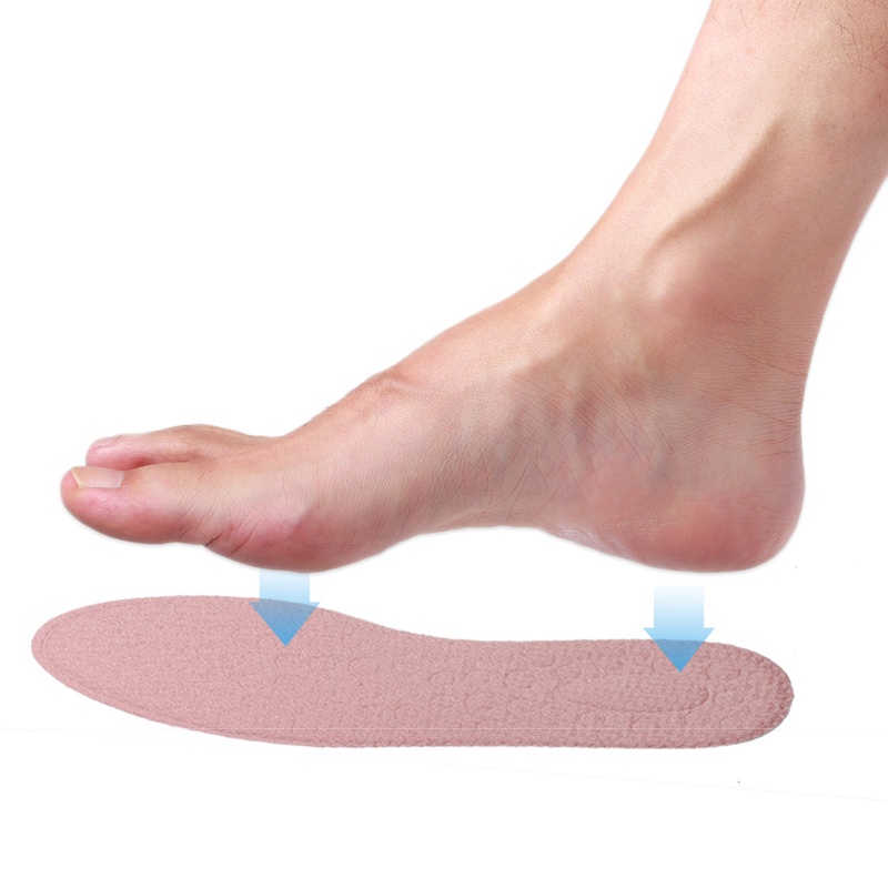 Bộ 2 miếng đệm mút 5D mũi nhọn chỉnh hình giảm đau hỗ trợ khi mang giày cao gót