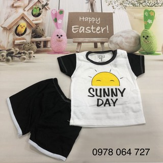 (XẢ KHO) Bộ cotton cho bé cực yêu