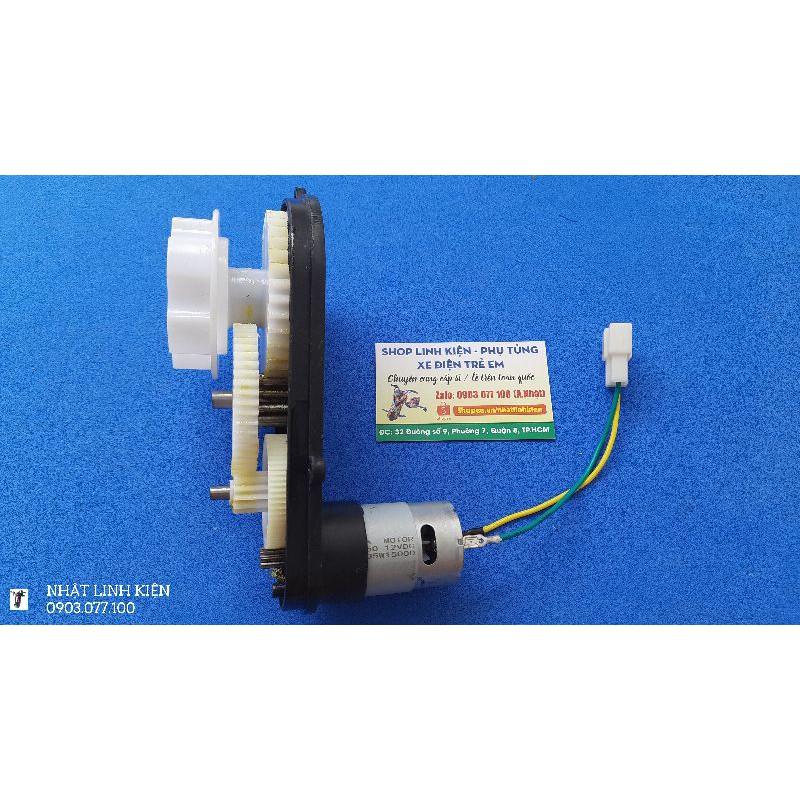 Động cơ điện 12V thay thế ôtô điện trẻ em