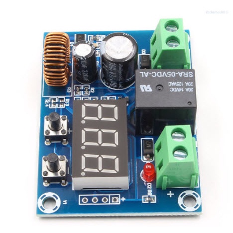 Mạch Bảo Vệ acquy DC 12V-36V, chống xả sâu, kèm role 100A