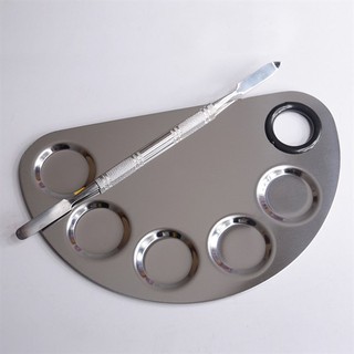 Khay trộn nền inox đa năng