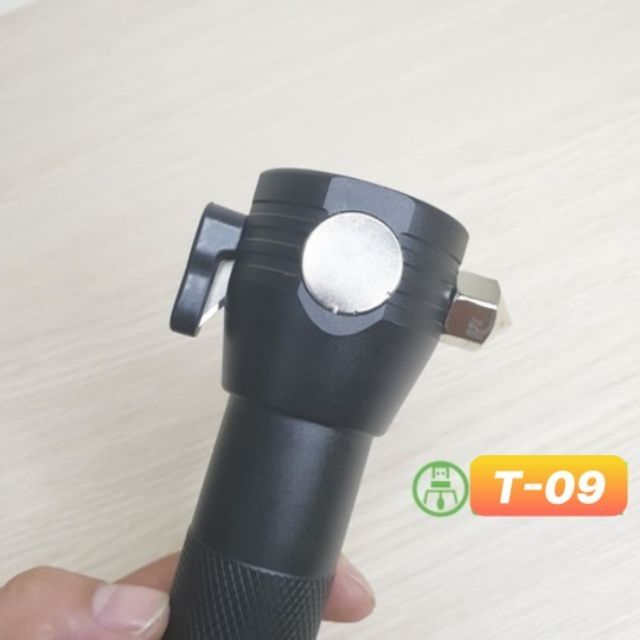 (Hàng Loại 1) Đèn Pin 11 Chức Năng Solar Power Flashlight