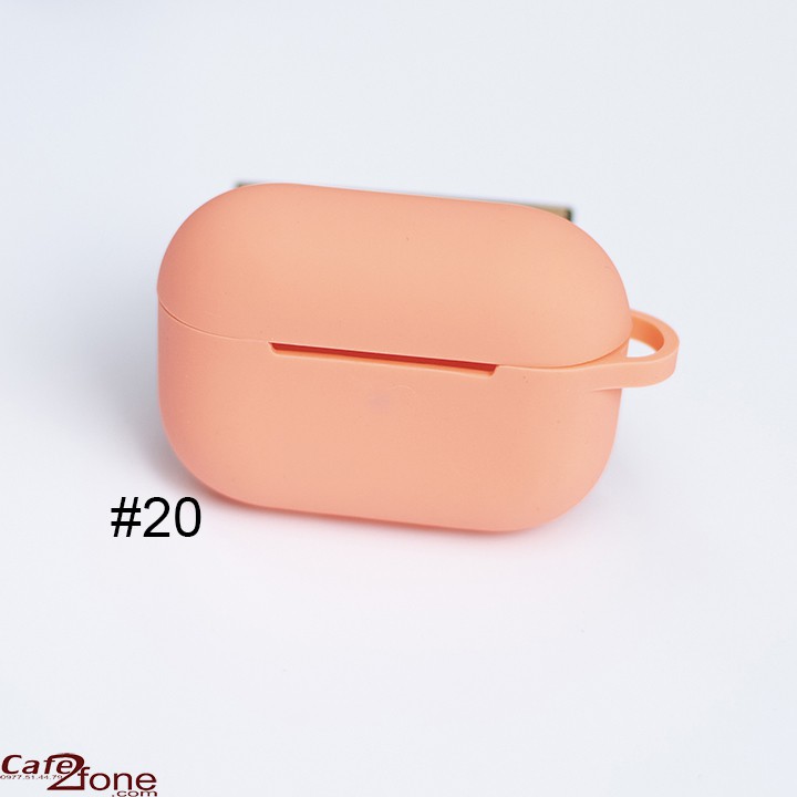 Vỏ Airpods Pro kèm móc khóa, case bảo vệ Airpod Pro khỏi các vết trầy xước - Cafe2fone