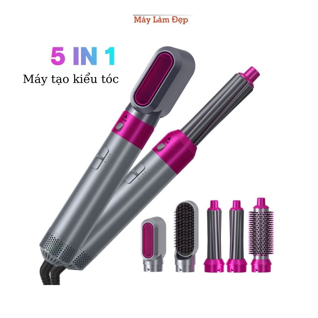 [HÀNG MỚI VỀ] Máy làm tóc, máy tạo kiểu tó 5in1 Hot Air Styper