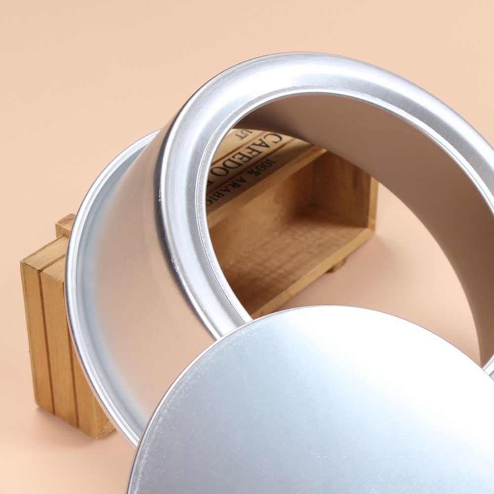 Epoch Khuôn Nhôm Làm Bánh Hình Tròn 4 / 6 / 8 / 10 Inch Có Thể Tháo Rời Tiện Dụng