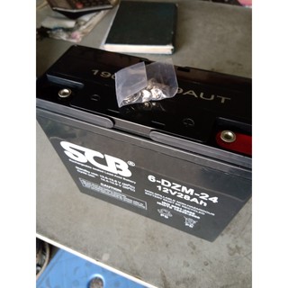 ẮC QUY XE MÁY ĐIỆN SCB 28 AH BÌNH KHÔ
