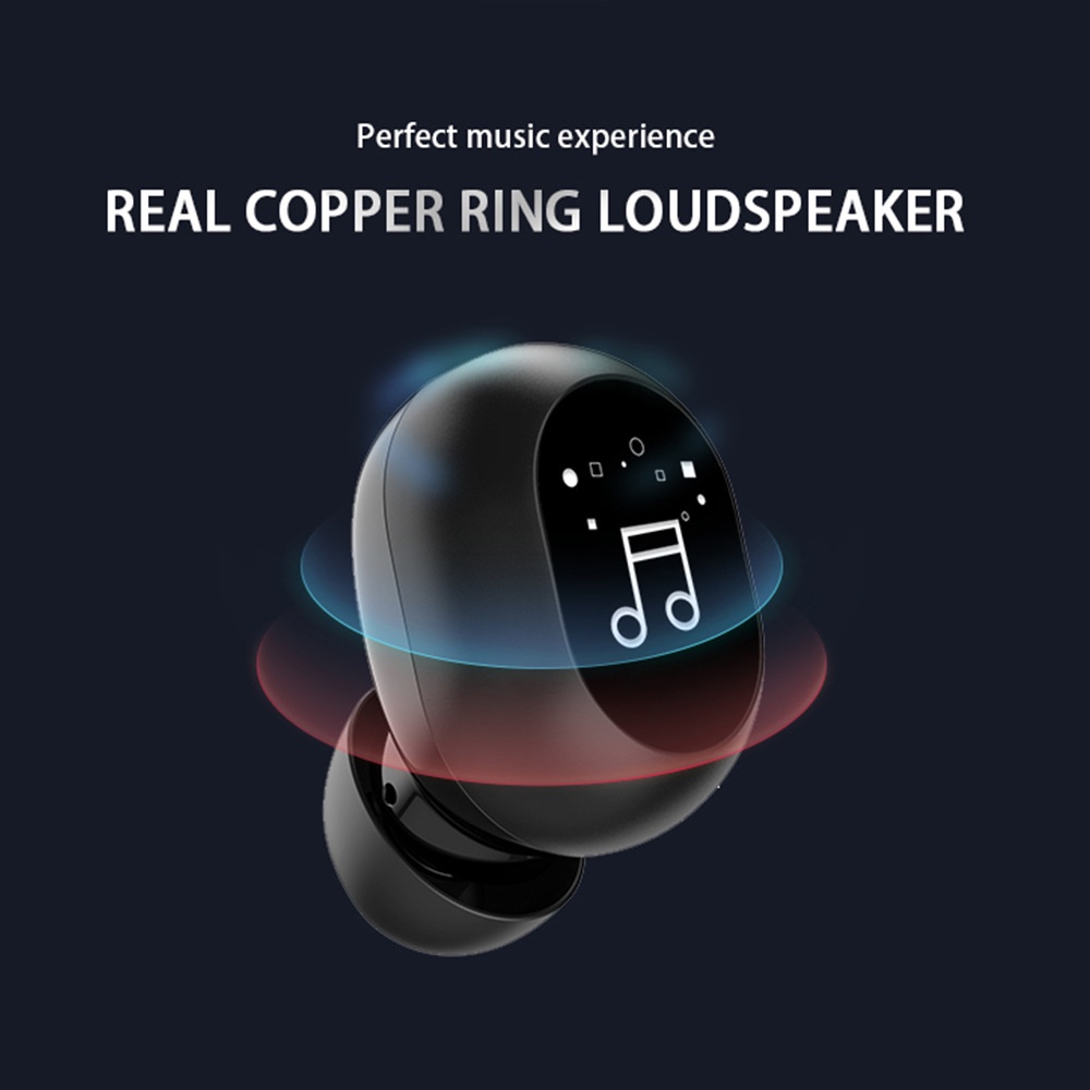 F911 Tai Nghe Một Tai Bluetooth Loại Cảm Ứng Một Tai Bán 5.0 Mini S8 In-Ear Âm Thanh Nổi Chân Thực