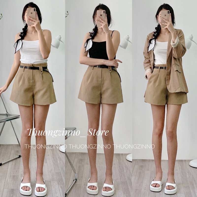Áo 2 dây tôn dáng Áo hai dây mặc trong tiện lợi