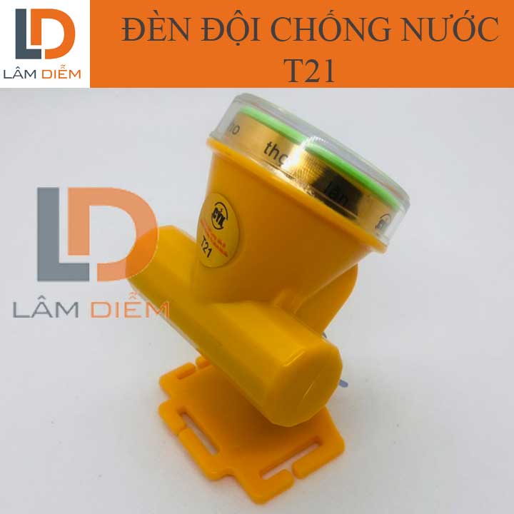 ĐÈN PIN SẠC ĐỘI ĐẦU SIÊU SÁNG CHÔNG NƯỚC T21 - SAGO 806