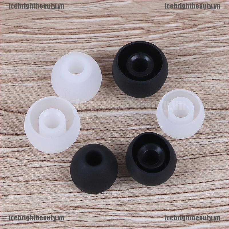 Set 6 Cặp Nút Tai Nghe Nhét Tai Bằng silicone / 2 * (S + M + L)