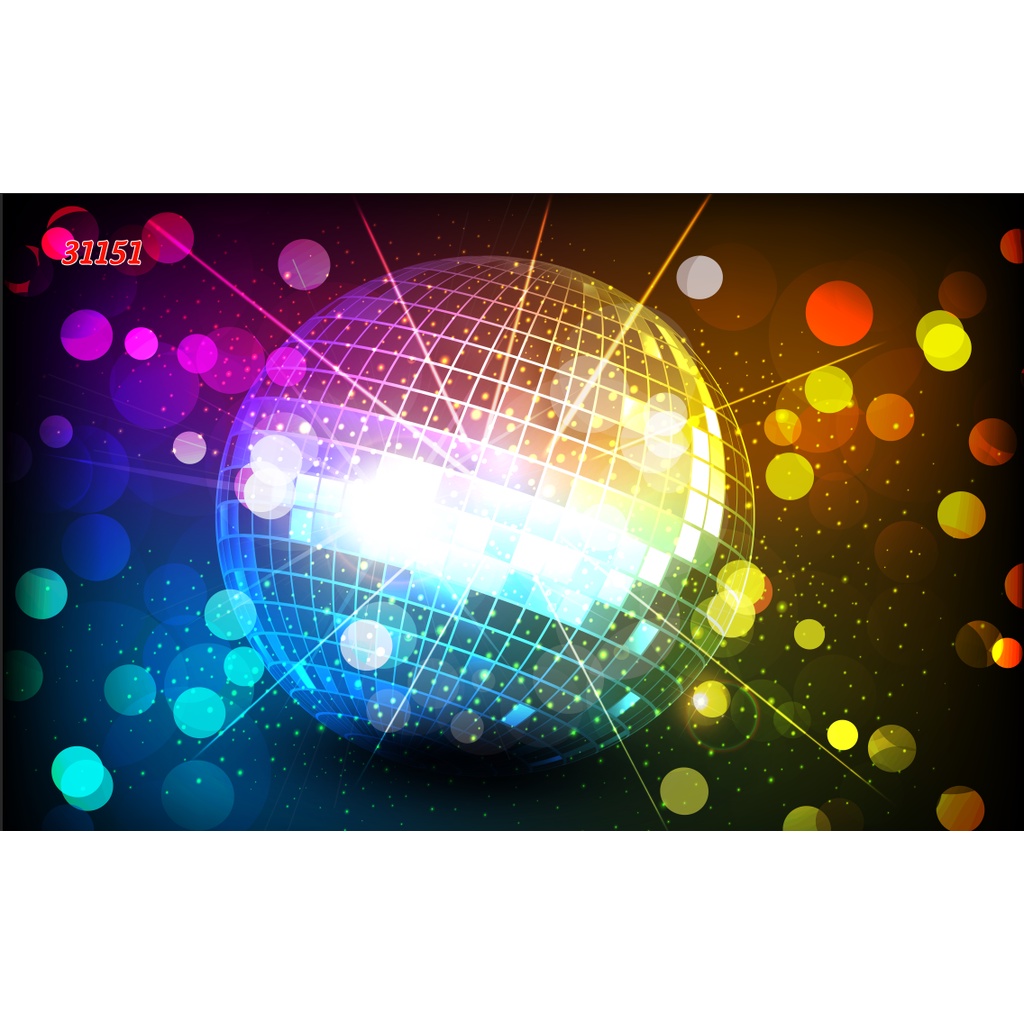 Tranh Dán Quán Hát Karaoke, Club, Bar Sàn nhiều kích thước lựa chọn