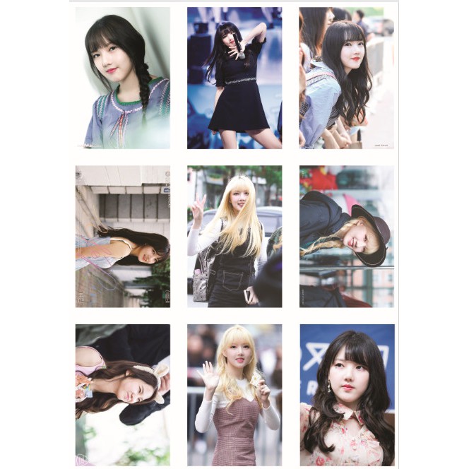 Lomo card 54 ảnh thành viên GRIEND - YERIN