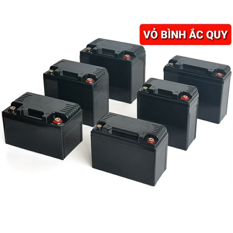 Achun.vn - VỎ BÌNH ẮC QUY XE MÁY (KHÔNG PIN) - NHỰA ABS CHỐNG CHÁY YT4/YT5...