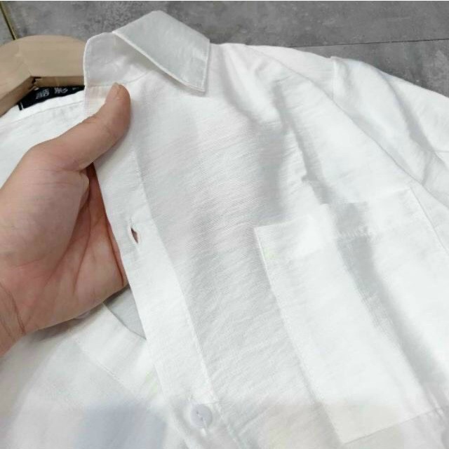 🌟HCM🌟 Áo Sơ Mi Nữ, Áo Sơ Mi From Dài Vải Đủi JG_ASMN_5150