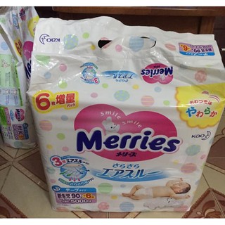 Tã/bỉm quần merries jumbo m76 - l64 - l56 - xl50