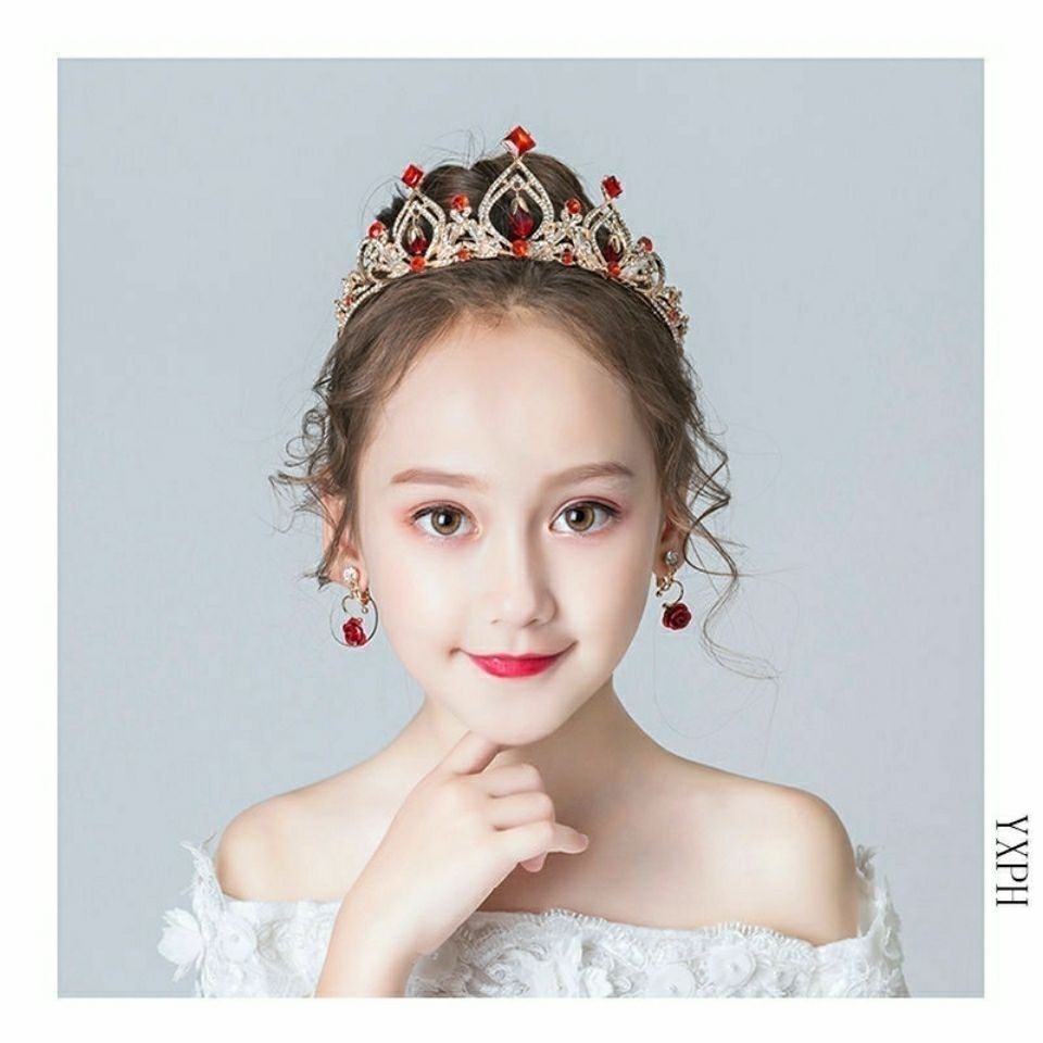 Vương Miện Cài Tóc Công Chúa Xinh Đẹp Cho Bé Gái