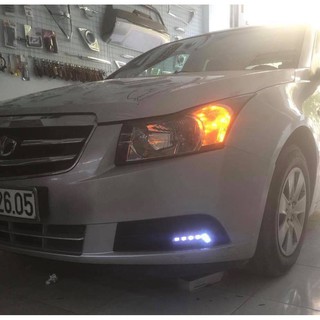 Cặp led trang trí  đèn gầm ô tô hình chữ L