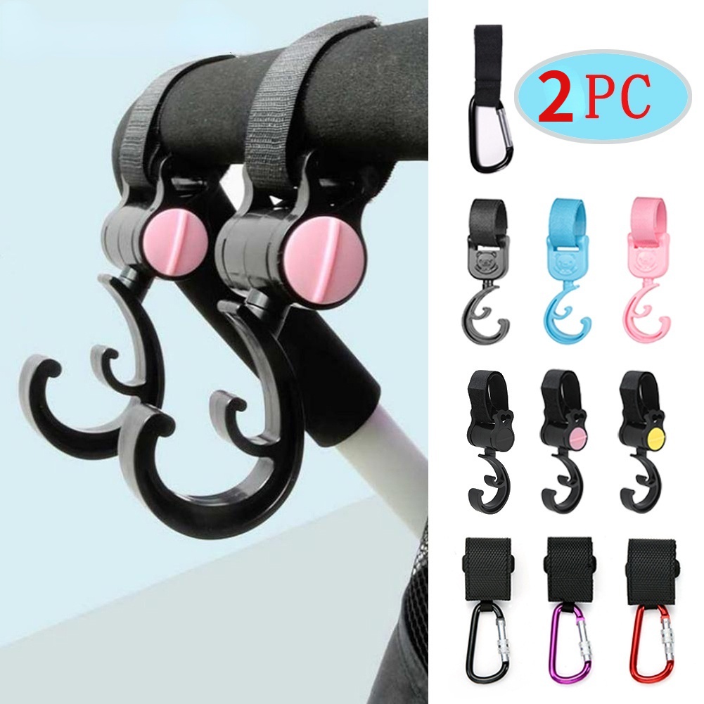 Phụ Kiện Móc Treo Đồ Tiện Lợi Cho Xe Đẩy Em Bé