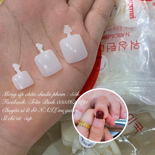 Móng úp chân 600 móng