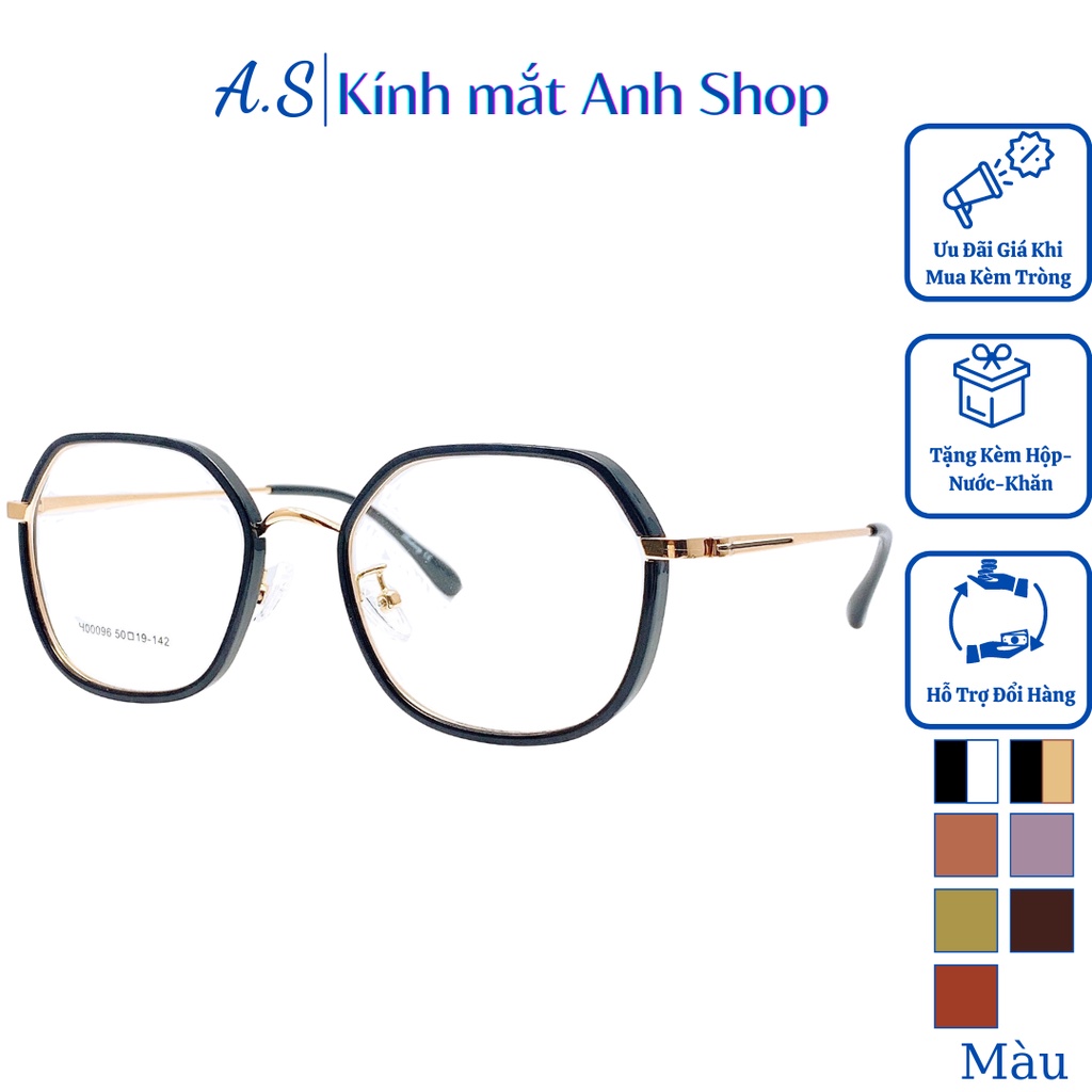 Kính lục giá nam nữ chất liệu kim loại thời trang cao cấp bền dày dặn 00096