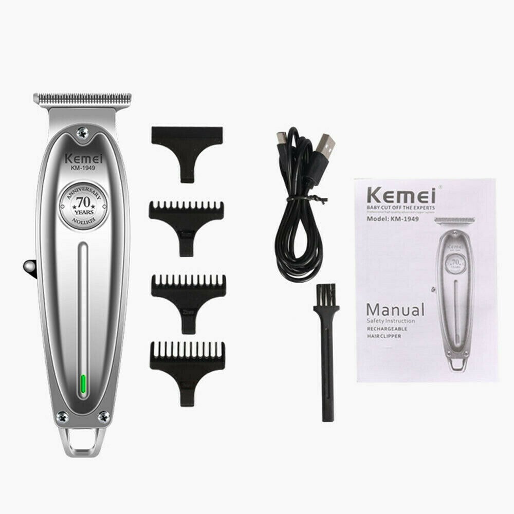 Tông đơ cạo viền Kemei Km- 1949 sắc bén bền bỉ dành cho salon và thợ tóc