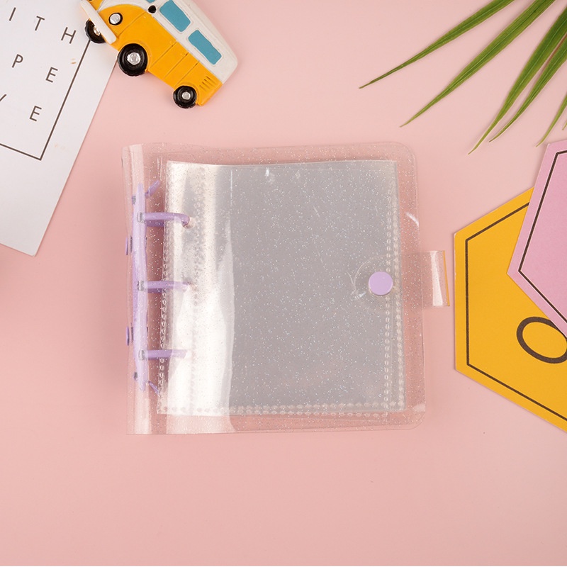 Album Ảnh Có Gáy Thiết Kế 3 Lỗ Nhỏ Gọn 4 Inch Chứa 20 Trang Bên Trong Tiện Lợi