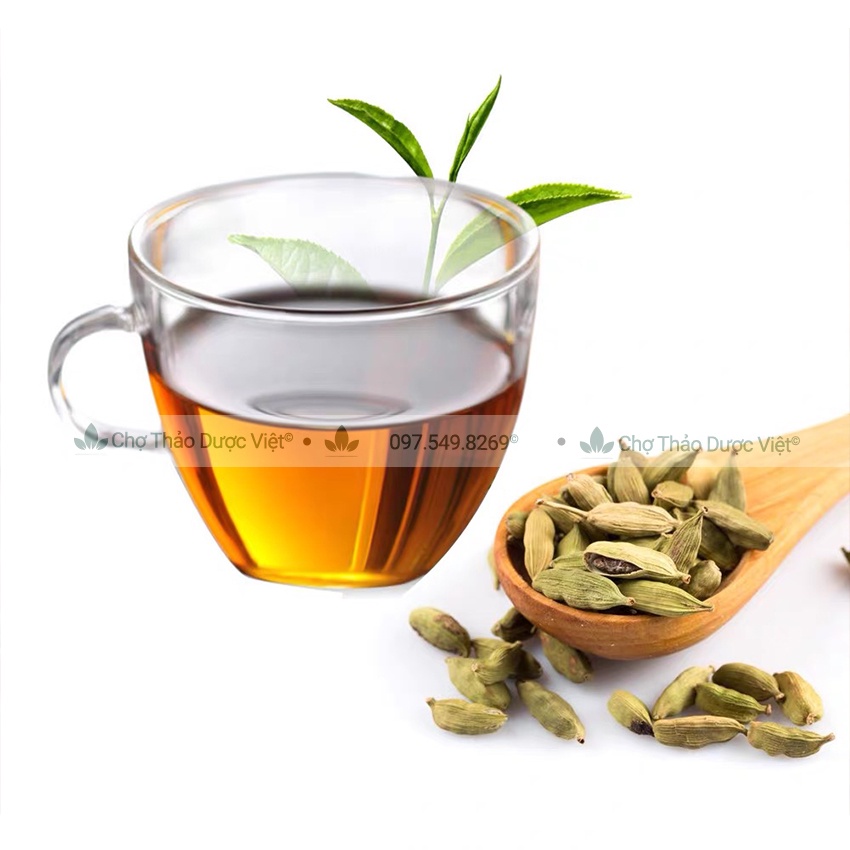 Hạt bạch đậu khấu xanh Ấn Độ 500g ( Thảo quả xanh, thơm, gia vị tẩm ướp, tốt cho sức khỏe)- Chợ Thảo Dược Việt