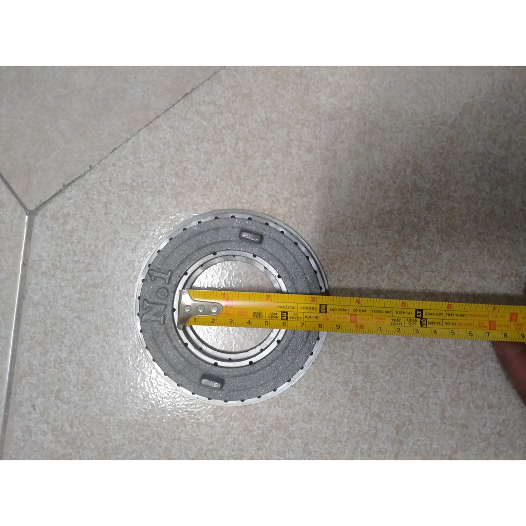 Mâm chia lửa bếp ga công nghiệp [ hàng loại 1 ]  đường kính ngoài 11.5cm, đường kính trong 5cm