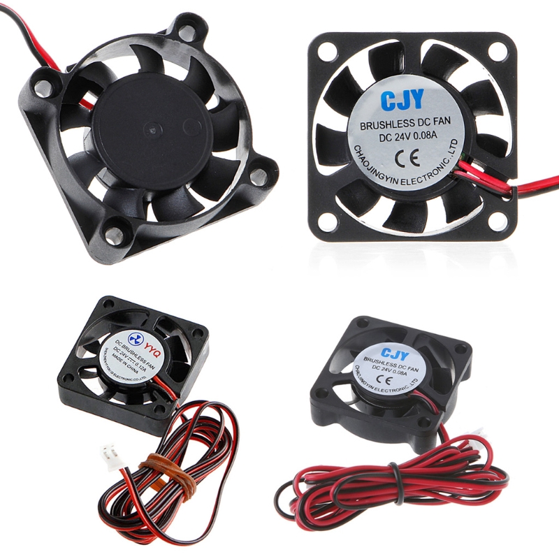 Quạt Tản Nhiệt Pc Dc 24v 2-pin 40mm 40x40 X 10mm 4cm 4010s 9