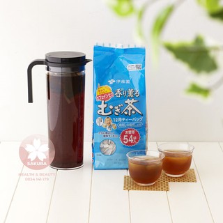 Trà gạo lứt (trà mugi ) 54 túi lọc Nhật Bản