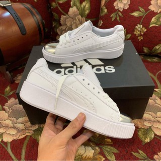 [Free Ship+Tặng Quà] Giày Pumaaa Mũi Bạc Nữ