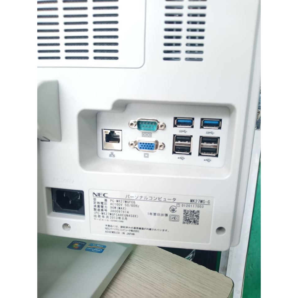 Máy Tính liền khối All In One NEC - Core i5 3340M-4GB-250G-LCD 19inch white hàng xách tay JAPAN cực đẹp | BigBuy360 - bigbuy360.vn