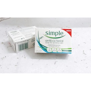 [Auth] Xà phòng rửa mặt lành tính Simple Anti Bacterial