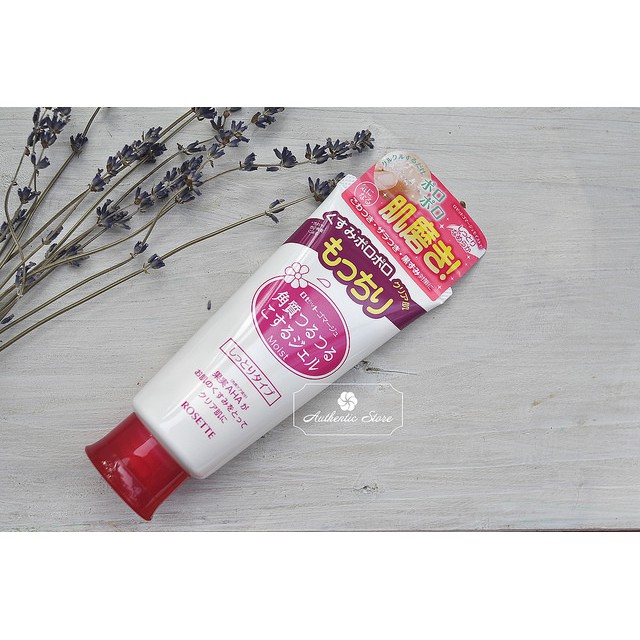 Gel Tẩy Tế Bào Da Chết Rosette Màu Hồng Nhật Bản