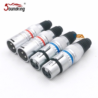 Jack rắc Canon chính hãng Soundking CA527 - CA528