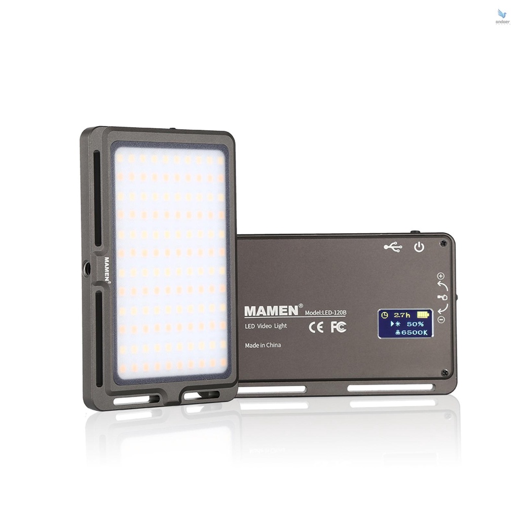 Hình ảnh Bộ 120 đèn LED CRI95 120B 3000K-6500K siêu mỏng có thể điều chỉnh độ sáng cho máy ảnh DSLR #5