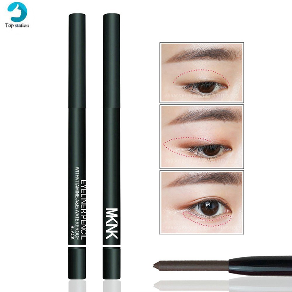 [Hàng mới về] Bút kẻ mắt/ lông mày chống thấm nước thiết kế dạng xoay tự động cao cấp