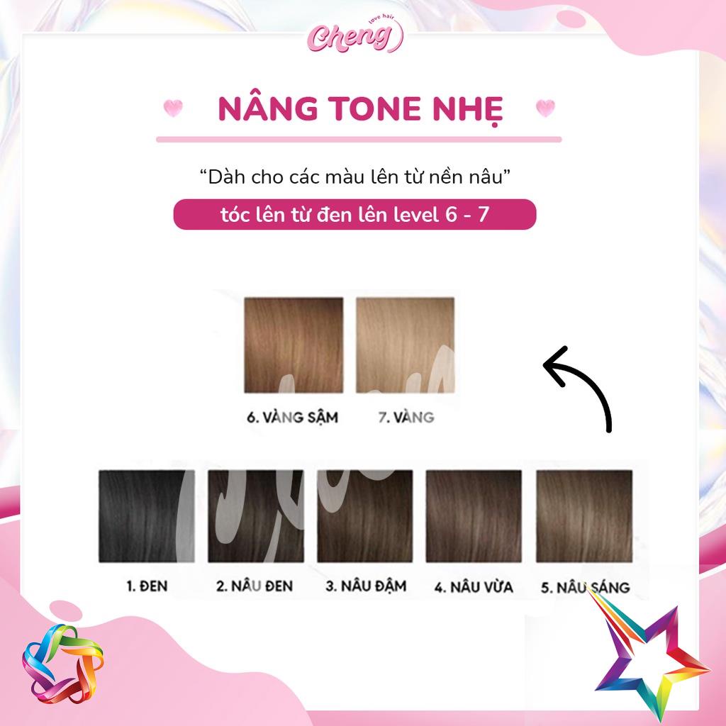 Thuốc NÂNG TONE Tóc - Lên Tone Sáng, Nhuộm Tóc Chuẩn Màu | Chenglovehair, Chenglovehairs