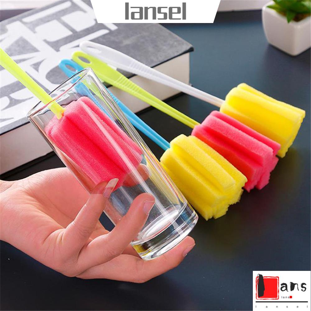 Cọ Vệ Sinh Bình Sữa Em Bé Cầm Tay Bằng Nhựa Tiện Dụng