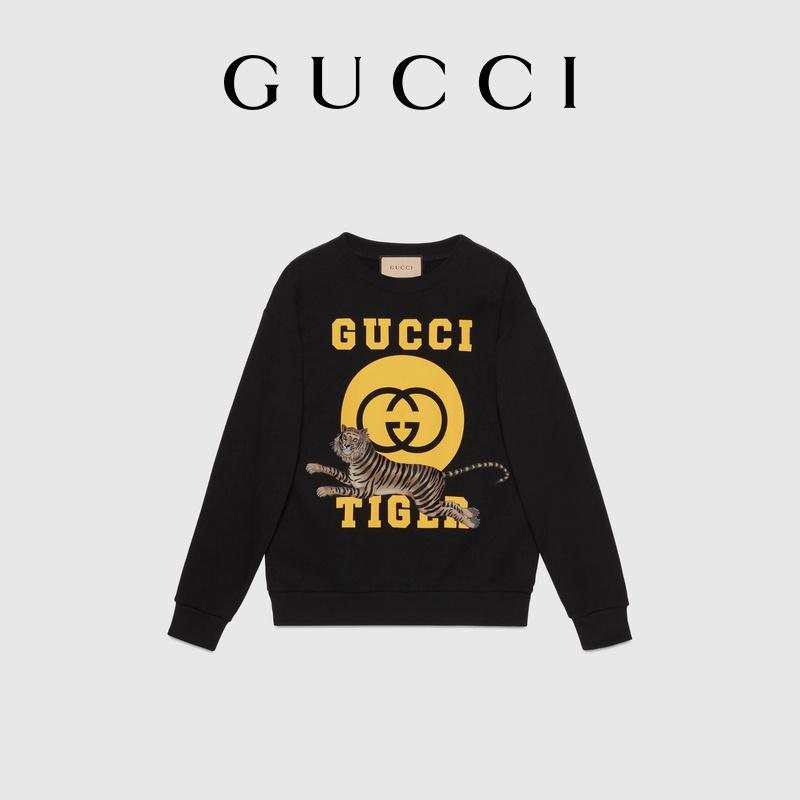 gucci thời trang năm mới dòng áo len cotton áo len thường