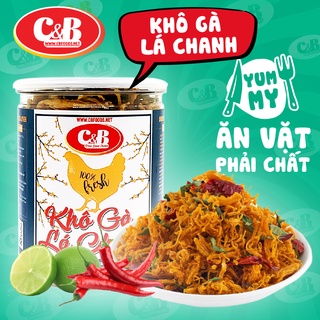Khô gà lá chanh c&b - hộp 150g