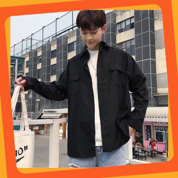 [Freeship - Hàng Auth] Áo Sơ Mi Kiểu Cách  Siêu Hot Chất Kaki Cực Đẹp | BigBuy360 - bigbuy360.vn