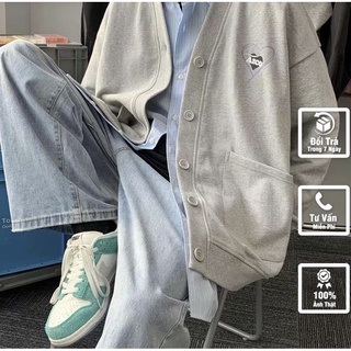 Áo khoác carigan , áo khoác nỉ unisex cho cả nam nữ