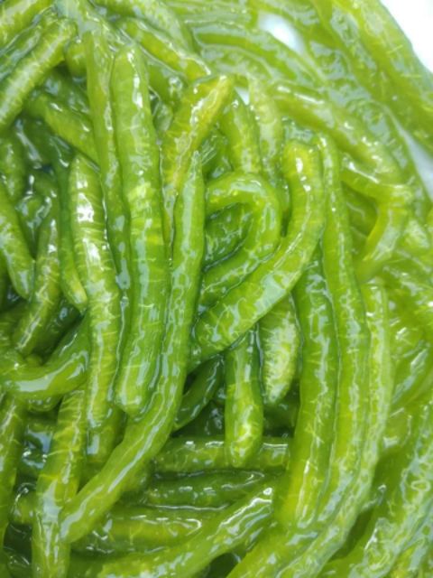 Cùi bưởi da xanh sợi màu xanh lá 500g