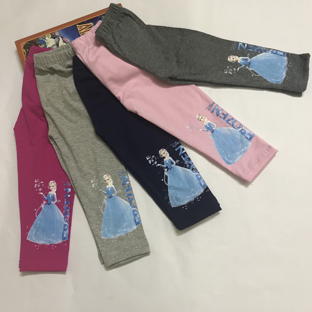 Combo 3 Quần Legging công chúa Frozen Elsa