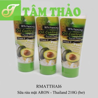 Sữa rửa mặt ARON  -Thailand 210G (bơ) 8850722092027