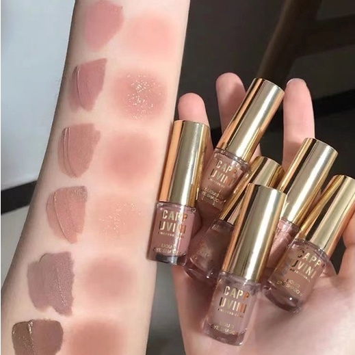 Phấn Mắt Dạng Lỏng CAPPUVINI Màu Sắc Long Lanh Quyến Rũ