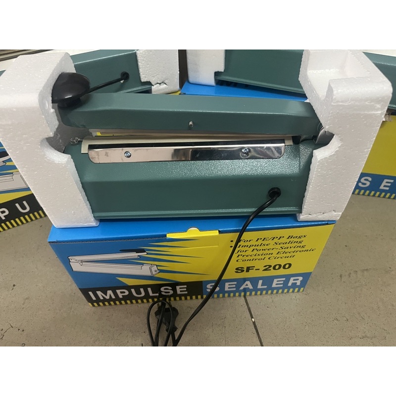 Máy ép bịch 200. máy hàn miệng túi.máy ép túi