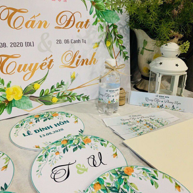 Bảng tên fomex cô dâu ; chú rể đám cưới