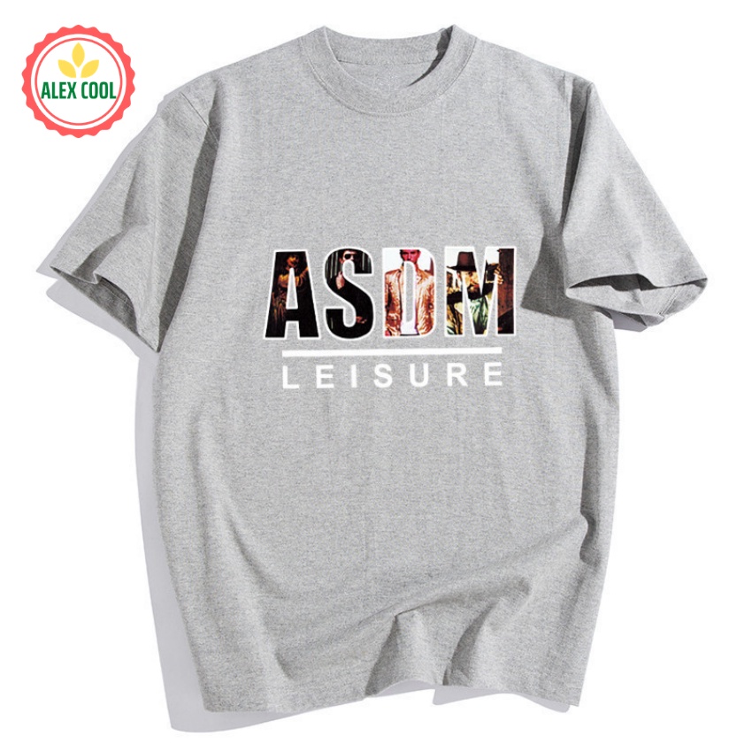 Áo thun nam, áo phông nam tay ngắn cổ tròn ASDM chất cotton co giãn 4 chiều alex cool